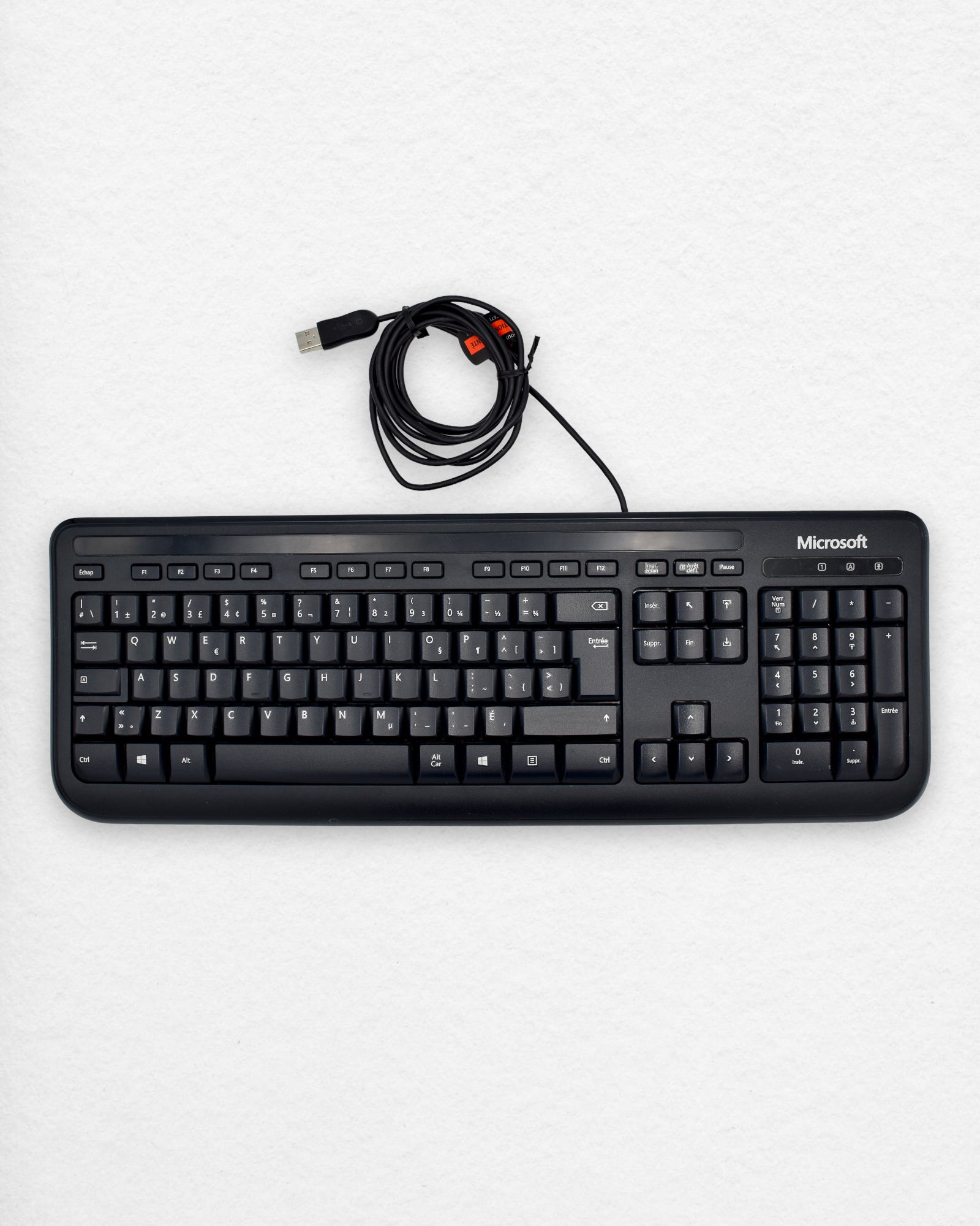 Clavier standard français pour ordinateur - Microsoft